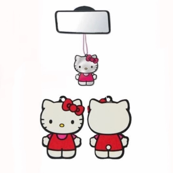 Hello Kitty Air Freshener Strawberry Scented 1 Ct Car Decoration Sanrio NWOT - Picture 6 of 11